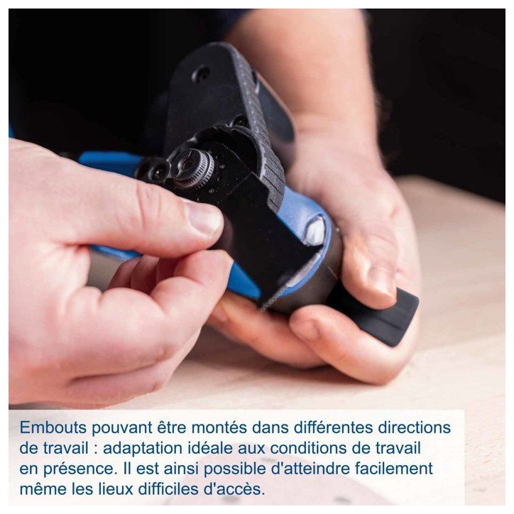 Outil multifonction sans fil C-MT40-X - pour scier, couper, racler, poncer - SCHEPPACH 20V IXES - Batterie 2Ah + chargeur 2.4A Outil multifonction sans fil C-MT40-X - pour scier, couper, racler, poncer - SCHEPPACH 20V IXES - Batterie 2Ah + chargeur 2.4A