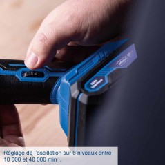 Outil multifonction sans fil C-MT40-X - pour scier, couper, racler, po