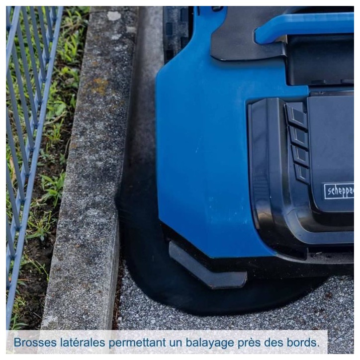 Pack Balayeuse sans fil C-S610-X - Largeur travail 610 mm – Bac collecteur 20 L - SCHEPPACH 20V IXES Batterie 2Ah + chargeur 2 Pack Balayeuse sans fil C-S610-X - Largeur travail 610 mm – Bac collecteur 20 L - SCHEPPACH 20V IXES Batterie 2Ah + chargeur 2