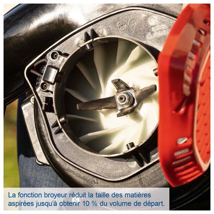 Aspirateur souffleur thermique SCHEPPACH - PLB32 - 4 en 1 - 678 m³/h