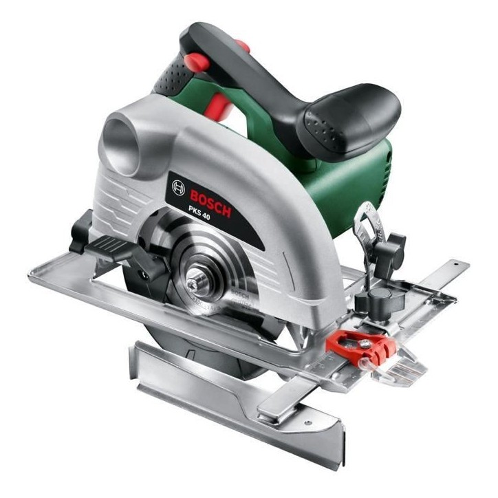 Scie circulaire BOSCH - PKS 40 - 850W - Coupe droite et en onglet jusqu'a 40mm de profondeur Scie circulaire BOSCH - PKS 40 - 850W - Coupe droite et en onglet jusqu'a 40mm de profondeur