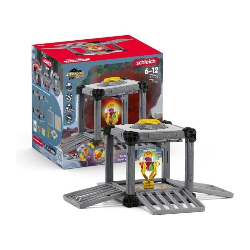 BattleCave Super crystals, Extension de l'arene, SCHLEICH 42702 Eldrad
