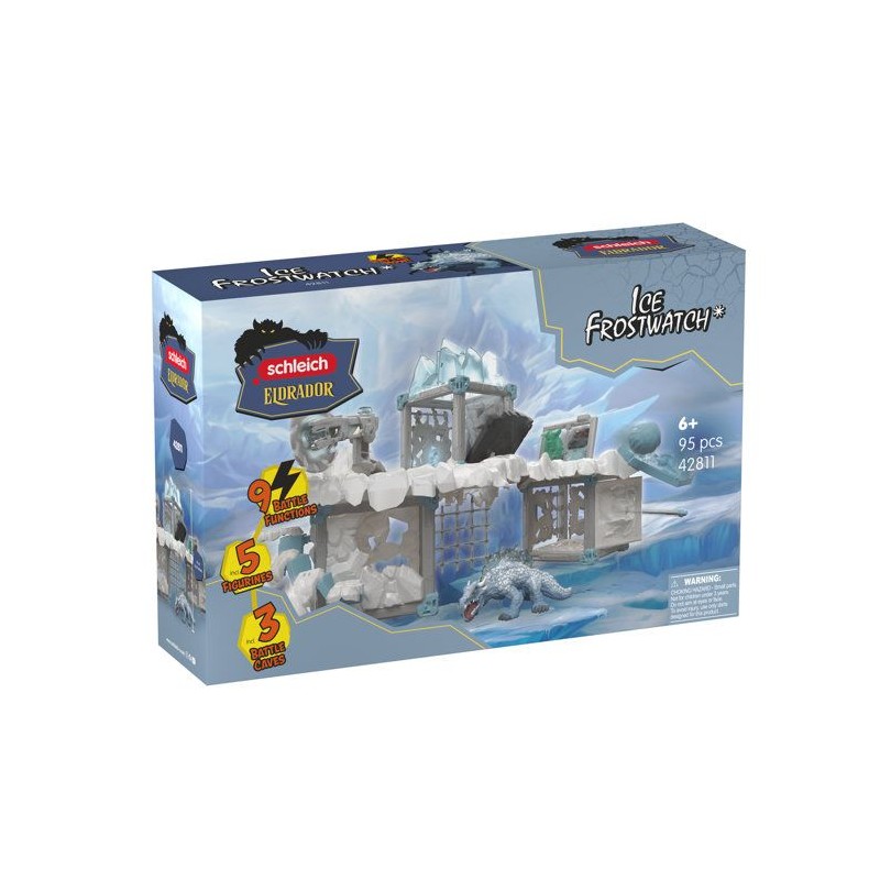 CCoffret de jeu - SCHLEICH - 42811 - Forteresse de Glace - Eldrador Cr