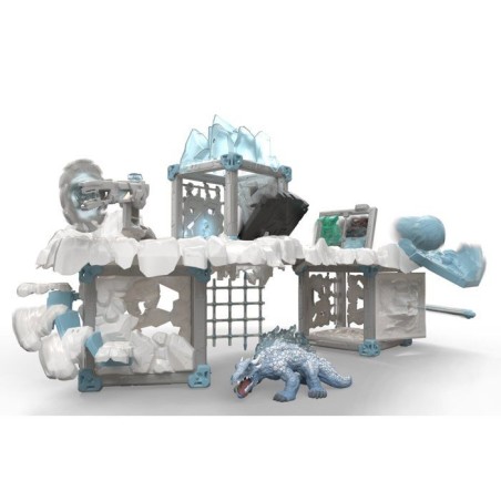 CCoffret de jeu - SCHLEICH - 42811 - Forteresse de Glace - Eldrador Creatures - 95 pieces - Des 6 ans