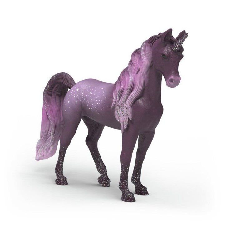 Figurine - SCHLEICH - 70842 - Licorne Arc-en-ciel Galaxy Jument - Bayala - Des 3 ans - Peinte a la main