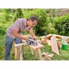 Scie circulaire BOSCH - PKS 40 - 850W - Coupe droite et en onglet jusq