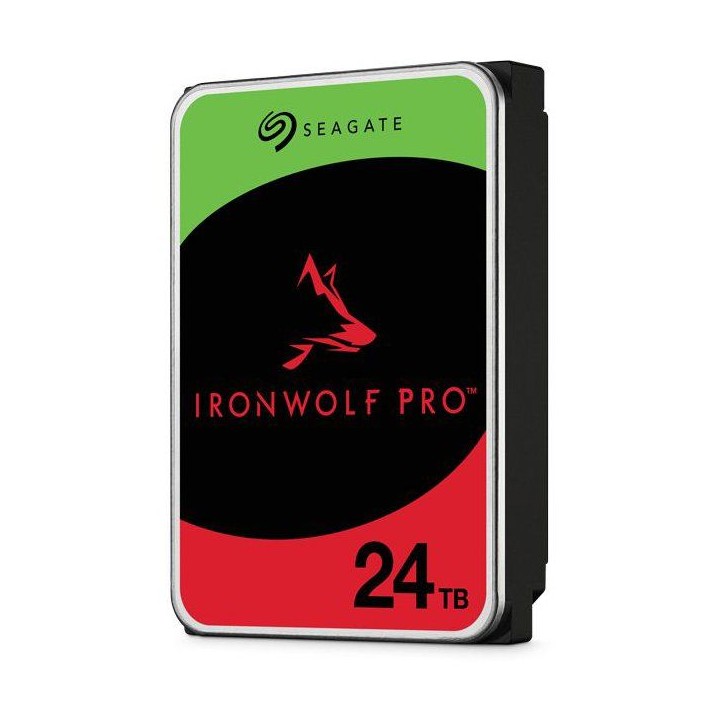 SEAGATE - IronWolf Pro ST24000NT002 - Disque dur interne - 24 To - 7200 trs/min - 3,5 SEAGATE - IronWolf Pro ST24000NT002 - Disque dur interne - 24 To - 7200 trs/min - 3,5