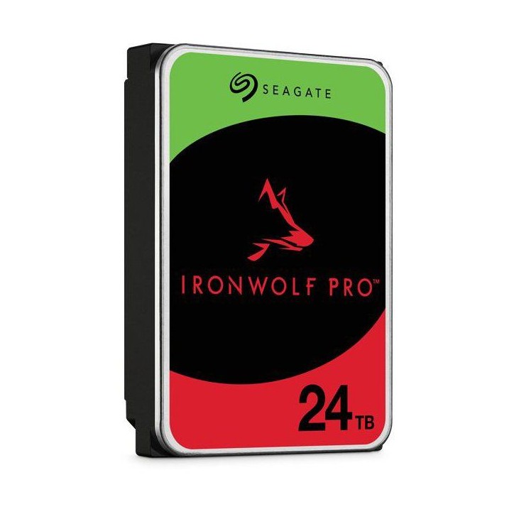 SEAGATE - IronWolf Pro ST24000NT002 - Disque dur interne - 24 To - 7200 trs/min - 3,5 SEAGATE - IronWolf Pro ST24000NT002 - Disque dur interne - 24 To - 7200 trs/min - 3,5