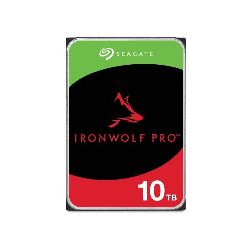 SEAGATE - IronWolf Pro - Disque dur interne NAS HDD - 10 To - 3,5 pouc
