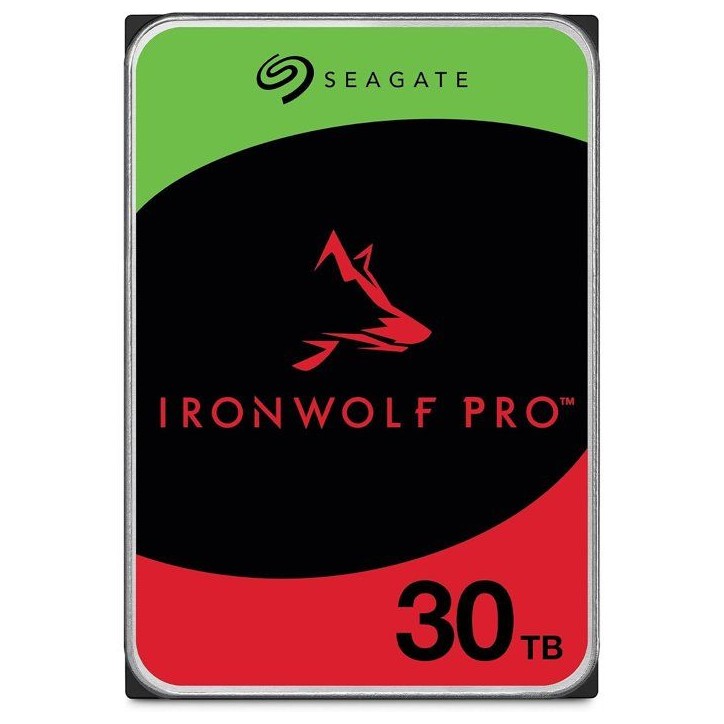 SEAGATE - IronWolf Pro ST30000NT011 - Disque dur interne - 30 To - 7200 trs/min - 3,5 SEAGATE - IronWolf Pro ST30000NT011 - Disque dur interne - 30 To - 7200 trs/min - 3,5