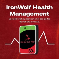 SEAGATE - IronWolf Pro ST30000NT011 - Disque dur interne - 30 To - 720