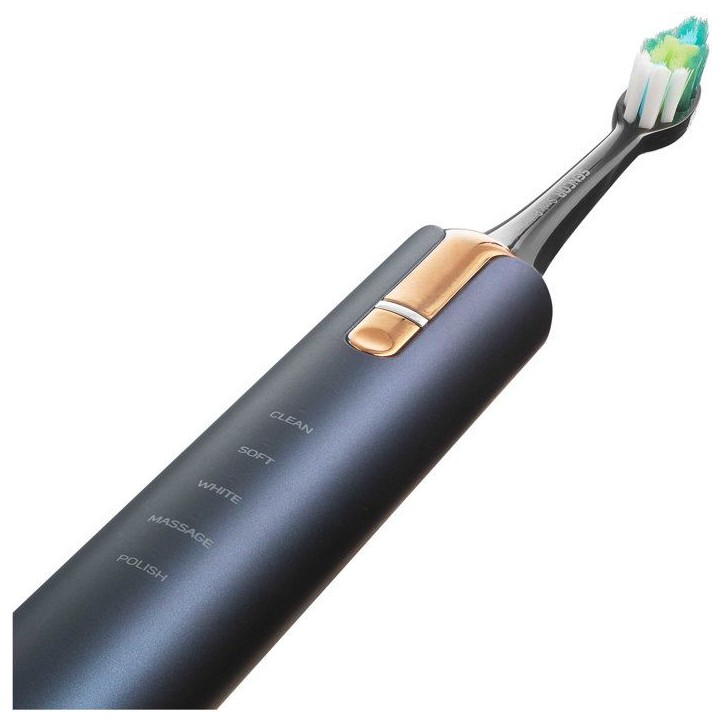 Brosse a dents électrique sonique SENCOR SOC 4110BL - 40000 mouvements/min - Minuterie Quadpacer - IPX7 - Bleu