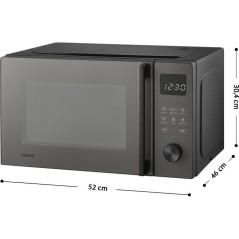 Four a micro-ondes multifonction Sencor SMW 6025BK - Grill et Air Frye