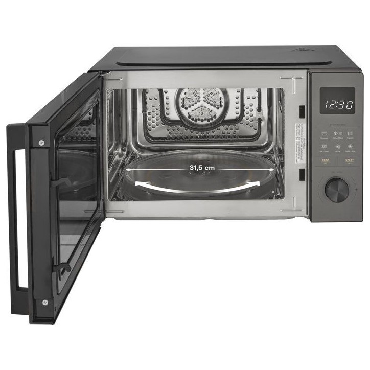 Four a micro-ondes multifonction Sencor SMW 6025BK - Grill et Air Fryer - 8 programmes - Verrouillage enfant - 25 L - Noir