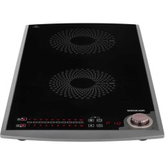 Plaque de cuisson a induction Sencor SCP 5414GY - 2 foyers - Commandes