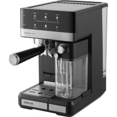 Machine a expresso Sencor SES 4060BK - Cappuccino et latte automatiques - Réservoir lait 500 ml - 20 bars - Noire