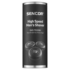 Rasoir électrique homme SENCOR SMS 7500BK - Tete flottante 3D - Usage