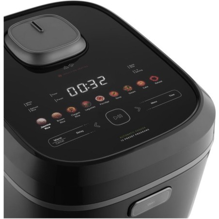 Cuiseur a riz a induction Sencor SRM 3900BK - Cuisson vapeur incluse - Maintien au chaud - 13 programmes - Cuve fonte - 3 L - No