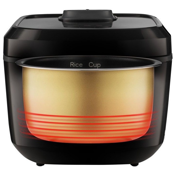 Cuiseur a riz a induction Sencor SRM 3900BK - Cuisson vapeur incluse - Maintien au chaud - 13 programmes - Cuve fonte - 3 L - No