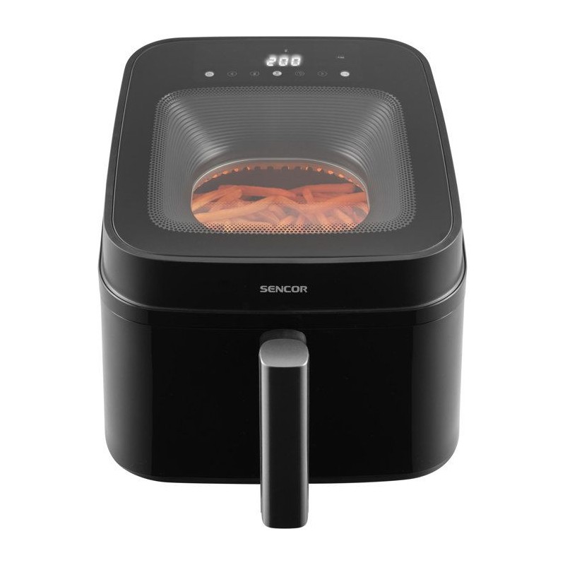 Friteuse a air chaud Sencor SFR 6900BK Vita - Fonction SHAKE - 12 prog