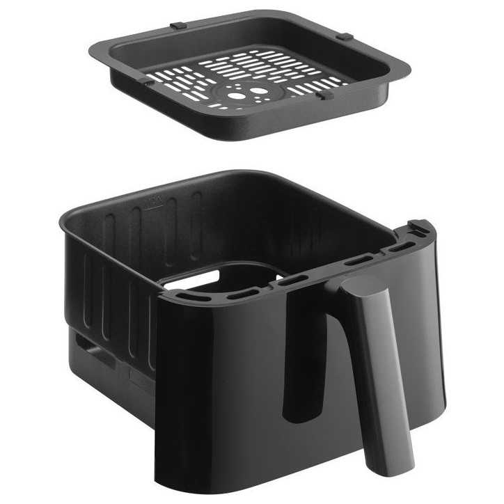 Friteuse a air chaud Sencor SFR 6900BK Vita - Fonction SHAKE - 12 programmes - Fenetre de visualisation - 6,5 L - Noire