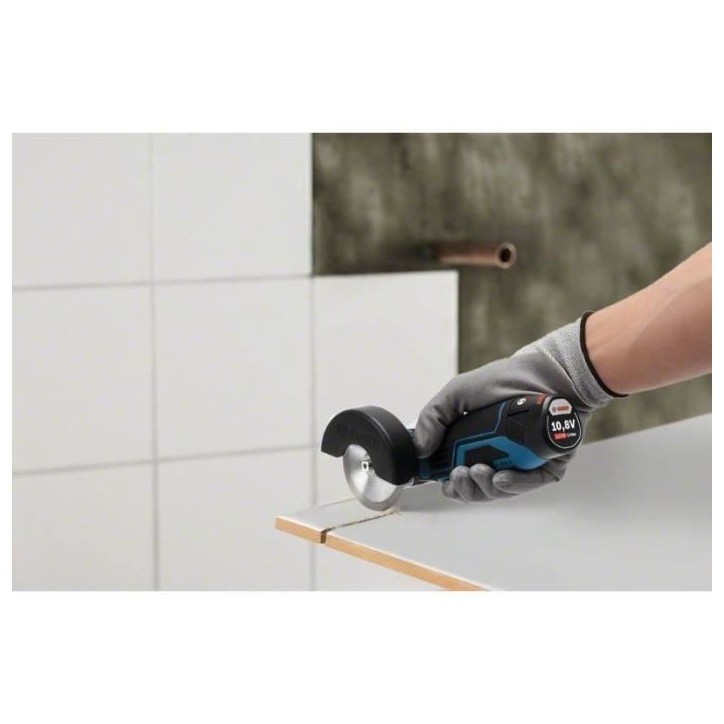 Meuleuse angulaire Bosch Professional GWS 12-76 V-EC - Sans batterie - Format compact - Diametre disque 75 mm - 06019F2000 Meuleuse angulaire Bosch Professional GWS 12-76 V-EC - Sans batterie - Format compact - Diametre disque 75 mm - 06019F2000