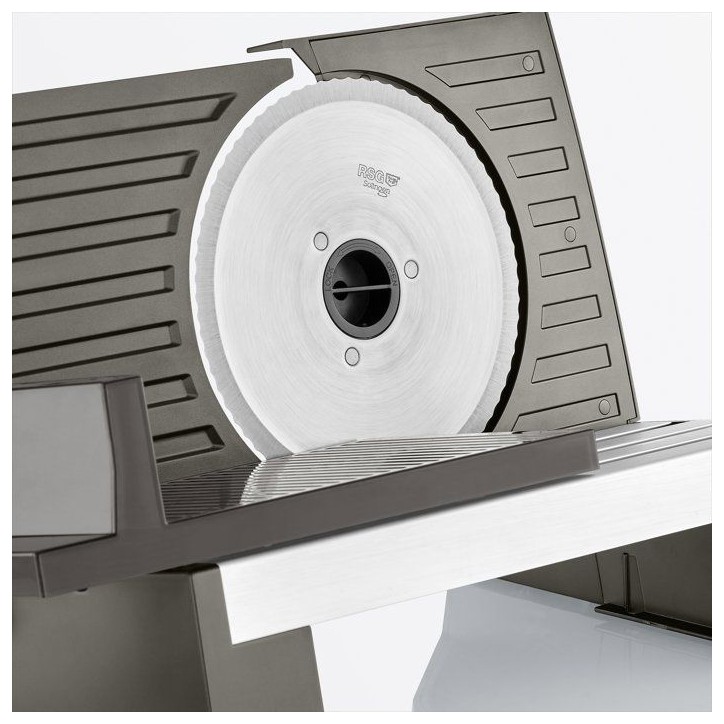 Trancheuse électrique universelle - SEVERIN - AS3918 - 150 W - Lame inox amovible 0 a 23 mm - Dark inox Trancheuse électrique universelle - SEVERIN - AS3918 - 150 W - Lame inox amovible 0 a 23 mm - Dark inox