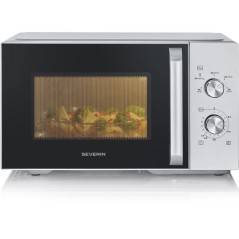 Micro-ondes - SEVERIN - MW 7797 - Inox - 28 L - 48,7 x 36,5 x 29 cm