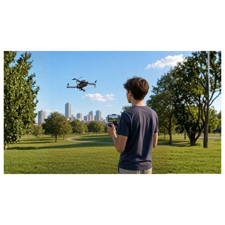 Drone pliable avec caméra HD - SILVERLIT - Flybotic - Wi-Fi - Détecteur d'obstacles - 2 batteries incluses Drone pliable avec caméra HD - SILVERLIT - Flybotic - Wi-Fi - Détecteur d'obstacles - 2 batteries incluses