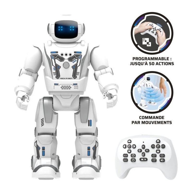 Robot programmable interactif - SILVERLIT - YCOO Tech A Bot - 40 cm -
