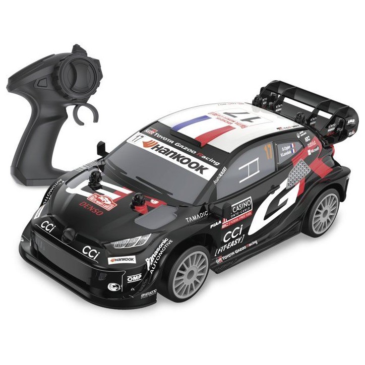 Voiture télécommandée drift - SILVERLIT - 4Speed Toyota Drift 1:14 - 2 jeux de pneus - 2.4 GHz - Batterie incluse