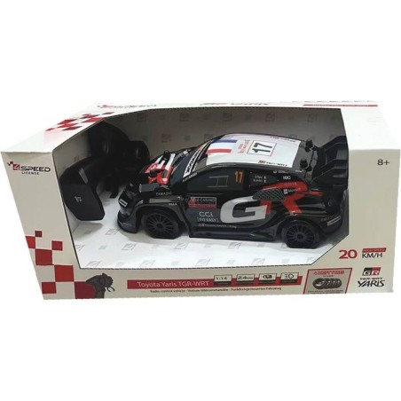 Voiture télécommandée drift - SILVERLIT - 4Speed Toyota Drift 1:14 - 2 jeux de pneus - 2.4 GHz - Batterie incluse