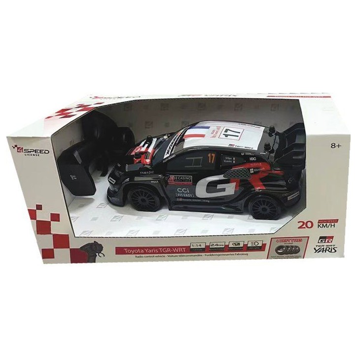 Voiture télécommandée drift - SILVERLIT - 4Speed Toyota Drift 1:14 - 2 jeux de pneus - 2.4 GHz - Batterie incluse