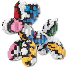 Jeu de construction décoratif - SILVERLIT - Brik Haus Chien Pop Art - Plus de 1200 pieces - Objet déco