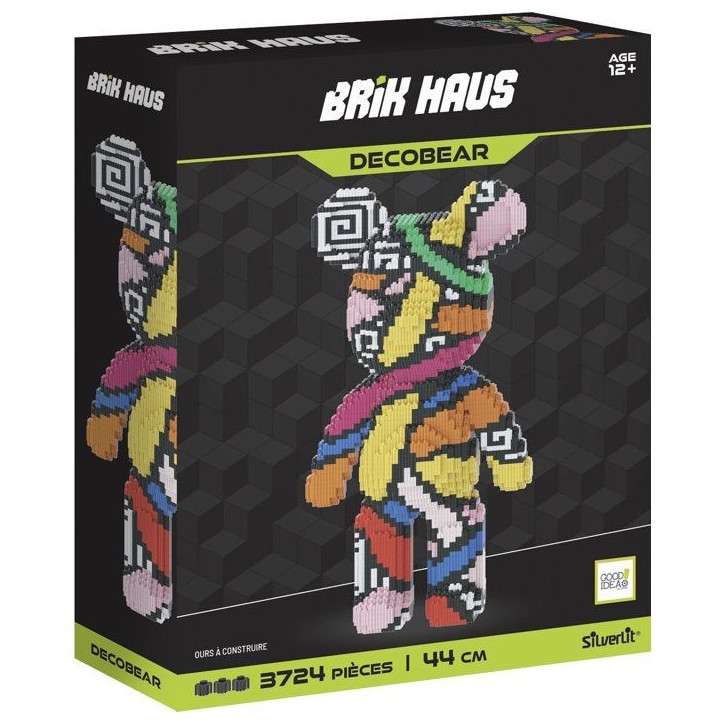 Jeu de construction artistique - SILVERLIT - Brik Haus Ours XXL - Plus de 3600 pieces - Objet déco contemporain Jeu de construction artistique - SILVERLIT - Brik Haus Ours XXL - Plus de 3600 pieces - Objet déco contemporain