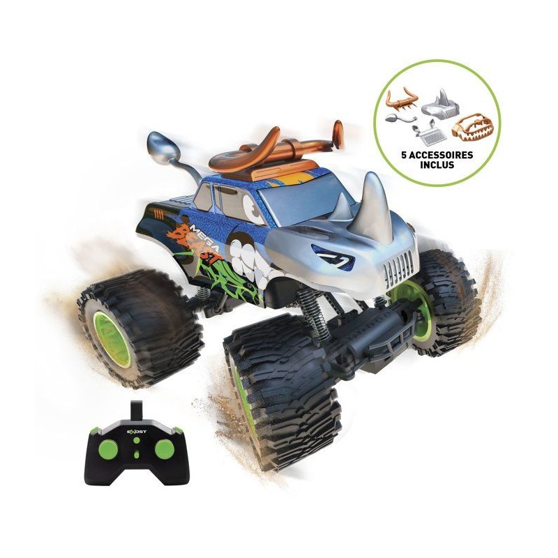 Voiture télécommandée crawler - SILVERLIT - EXOST Mega Beast 1:12 -