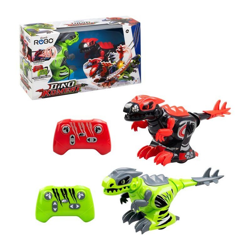 Pack de dinosaures robots télécommandés - SILVERLIT - YCOO Dino Kom