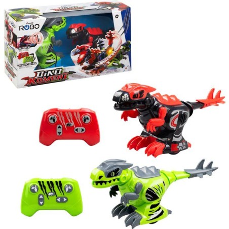 Pack de dinosaures robots télécommandés - SILVERLIT - YCOO Dino Kom