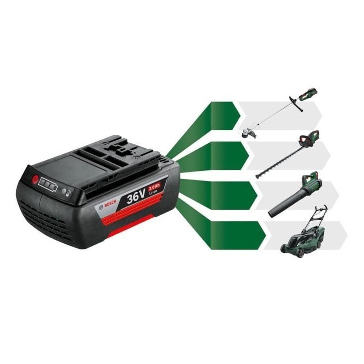 Batterie de remplacement Bosch - 36 V 2 Ah Lithium-Ion