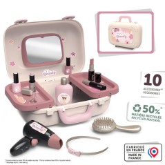 Smoby - My Beauty Vanity - Coiffure, Onglerie et Maquillage - 10 Acces