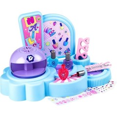 Smoby - Glam Nail Salon - Studio de Manucure Enfant - Seche-Ongles - 3