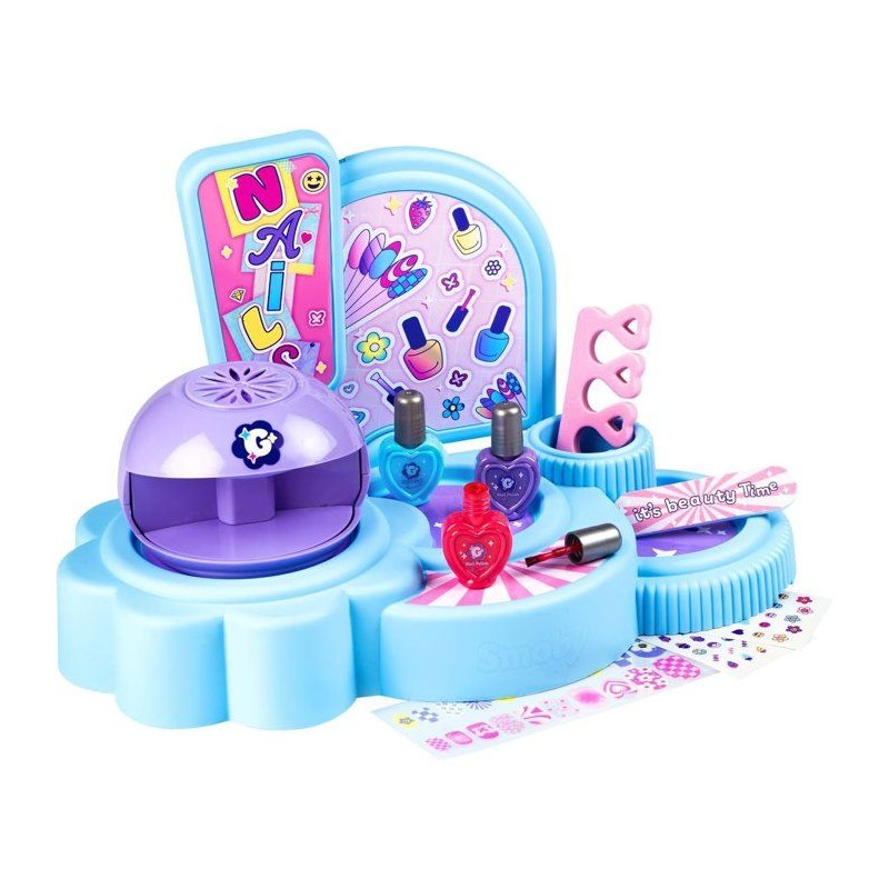 Smoby - Glam Nail Salon - Studio de Manucure Enfant - Seche-Ongles - 3