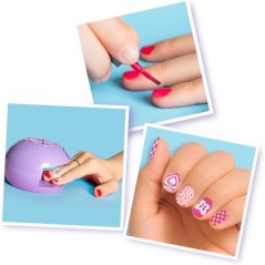 Smoby - Glam Nail Salon - Studio de Manucure Enfant - Seche-Ongles - 3
