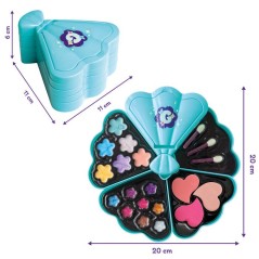 Smoby - Glam Make-Up Palette - Palette de Maquillage Enfant Rotative -