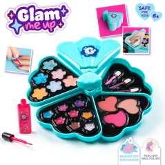 Smoby - Glam Make-Up Palette - Palette de Maquillage Enfant Rotative -