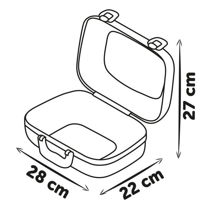 SMOBY - Mallette Medicale - Des 3ans - Transportable - Nombreux accessoires : Thermometre, Ciseaux, Pansements, Seringue SMOBY - Mallette Medicale - Des 3ans - Transportable - Nombreux accessoires : Thermometre, Ciseaux, Pansements, Seringue