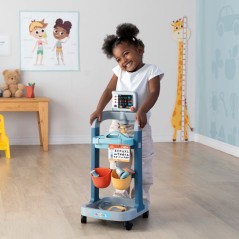 Smoby - Chariot Médical Électronique - Chariot Docteur Enfant - Sons