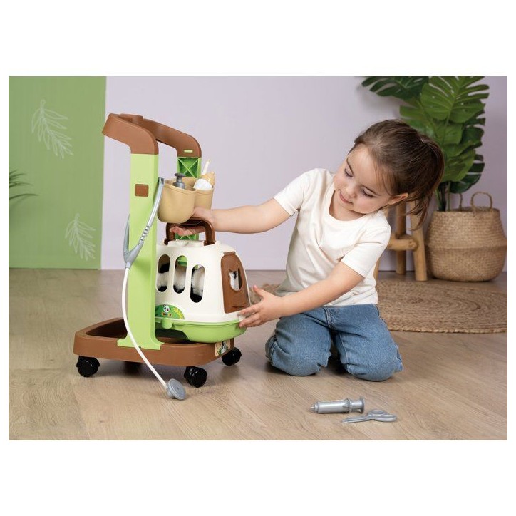 Smoby - Chariot Vétérinaire - Des 3 ans - Fabriqué en France Smoby - Chariot Vétérinaire - Des 3 ans - Fabriqué en France