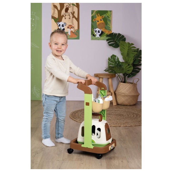 Smoby - Chariot Vétérinaire - Des 3 ans - Fabriqué en France Smoby - Chariot Vétérinaire - Des 3 ans - Fabriqué en France