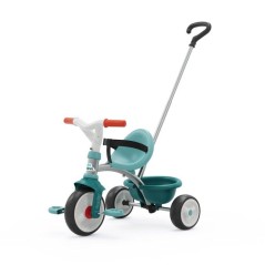 SMOBY - Tricycle Be Move Bleu - Des 15mois - Fabriqué en France